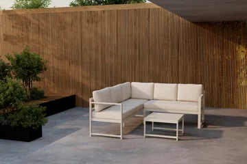 Salvador Soffgrupp Utomhus 4-sits - Svart - Products - Utemöbler & utemiljö - Loungemöbler - Loungeset & loungegrupp