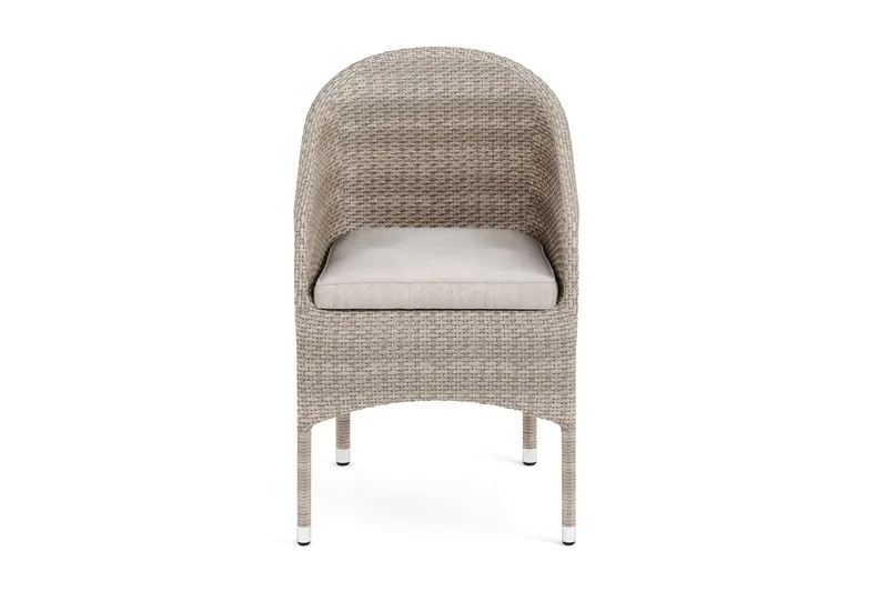 Thor loungestol utomhus i konstrotting med naturfärgad sittdyna - Beige - Products - Utemöbler & utemiljö - Loungemöbler - Loungestol utomhus