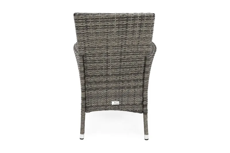 Thor Utefåtölj – Loungefåtölj Utemöbler i Konstrotting - Svart / Grå - Products - Utemöbler & utemiljö - Loungemöbler - Loungestol utomhus