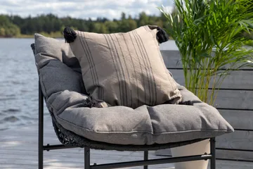 Tina Loungegrupp Utomhus 4-sits - Svart - Products - Utemöbler & utemiljö - Loungemöbler - Loungeset & loungegrupp