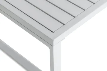 Tunis Soffgrupp - Vit / Gråa dynor - Products - Utemöbler & utemiljö - Loungemöbler - Loungeset & loungegrupp