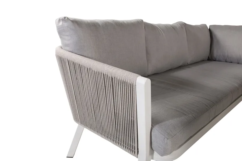 Virya HörnLoungegrupp Utomhus med Dynor Grå - Venture Home - Products - Utemöbler & utemiljö - Loungemöbler - Loungeset & loungegrupp