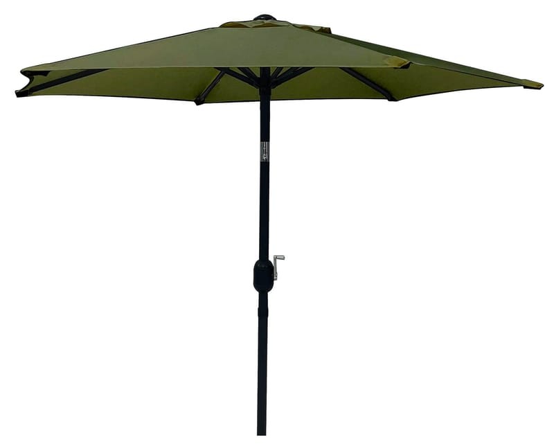 Parasoll Fjällbacka Ø200 cm, mörkgrön