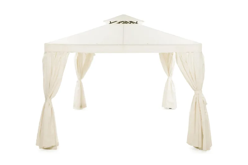 Bermuda Väggar till Paviljong 3x4 m - Beige/Vit - Products - Utemöbler & utemiljö - Solskydd - Paviljong - Paviljongvägg