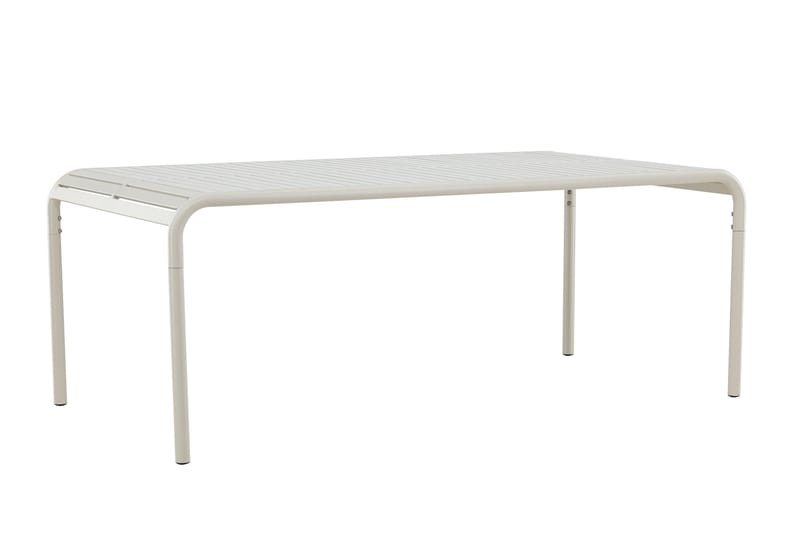 Borneo Matbord Utomhus 100x200 cm - Beige - Products - Utemöbler & utemiljö - Utebord & trädgårdsbord - Matbord utomhus