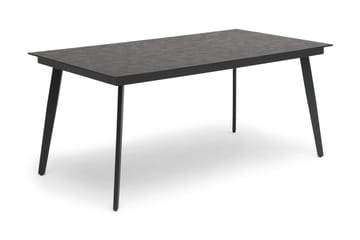Hillerstorp Hunneslätt Utebord 90X150 Cm - Svart|Grå - Products - Utemöbler & utemiljö - Utebord & trädgårdsbord - Matbord utomhus