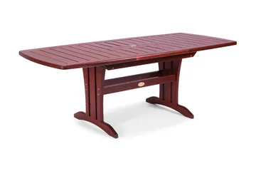 Hillerstorp Utebord 90x150/210 cm Furu - Mahognylaserad - Products - Utemöbler & utemiljö - Utebord & trädgårdsbord - Matbord utomhus