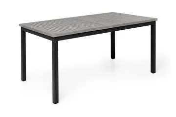 Monaco Förlängningsbart Matbord 152-210x90 cm - Svart / Grå - Products - Utemöbler & utemiljö - Utebord & trädgårdsbord - Matbord utomhus