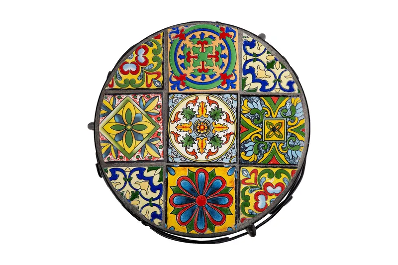 Morocco Blompiedestal - Grön - Products - Utemöbler & utemiljö - Utebord & trädgårdsbord - Avlastningsbord & brickbord utomhus