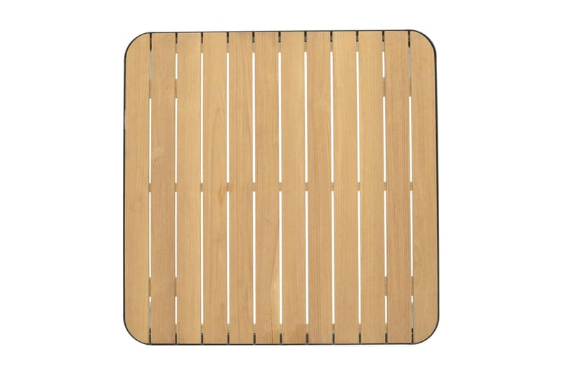 Portals Cafébord och Loungebord 72 cm Teak Trä - Svart - Products - Utemöbler & utemiljö - Utebord & trädgårdsbord - Loungebord & soffbord utomhus