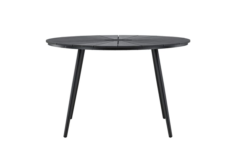 San Vito Matbord Utomhus 120 cm - Svart - Products - Utemöbler & utemiljö - Utebord & trädgårdsbord - Matbord utomhus