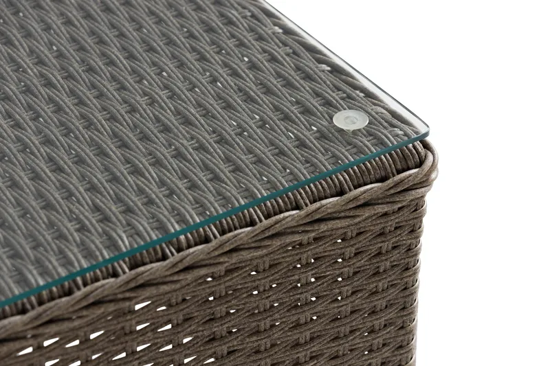 Marcus Caféset med 2 Light Fåtöljer m Dyna - Grå - Products - Utemöbler & utemiljö - Utegrupp - Cafegrupp & cafeset