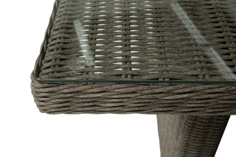 Marcus Matgrupp 200 + 4 Fåtöljer m Dyna - Grå - Products - Utemöbler & utemiljö - Utegrupp - Matgrupp utomhus