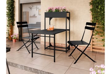 Tourra Liten Balkonggrupp och balkongset  2-sits - Cafeset balkong terrass - Svart - Products - Utemöbler & utemiljö - Utegrupp - Cafegrupp & cafeset