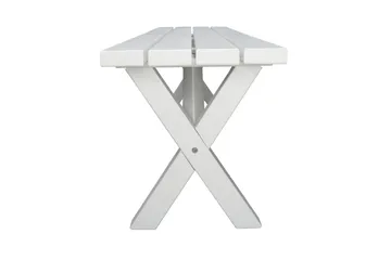 Scottsdale Bänk Utomhus 180 cm Vit - KWA - Products - Utemöbler & utemiljö - Utesoffa - Trädgårdsbänk & utebänk