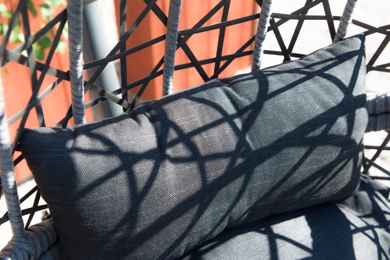 Hillerstorp Droppen Hängstol Utomhus 120x125 cm - Svartvit - Products - Utemöbler & utemiljö - Utestol & trädgårdsstol - Hängfåtölj & hängstol utomhus