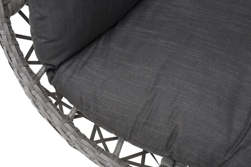 Hillerstorp Droppen Hängstol Utomhus 120x125 cm - Svartvit - Products - Utemöbler & utemiljö - Utestol & trädgårdsstol - Hängfåtölj & hängstol utomhus