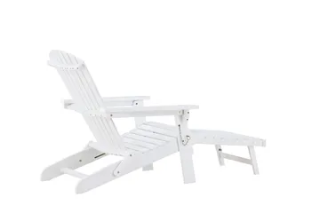 Tropea Solsäng - Vit - Products - Utemöbler & utemiljö - Utestol & trädgårdsstol - Solsäng & solvagn