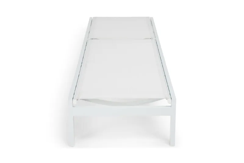 Tunis Solsäng - Vit - Products - Utemöbler & utemiljö - Utestol & trädgårdsstol - Solsäng & solvagn