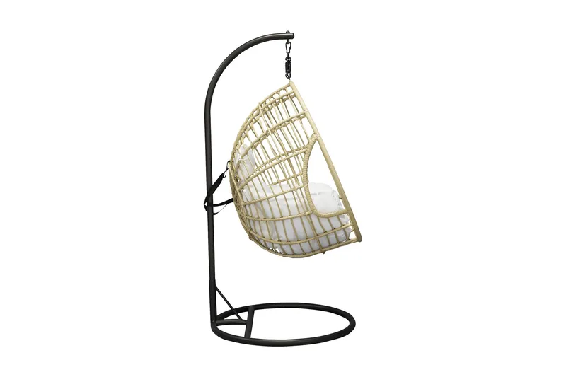 Viga Hängstol Utomhus - Svart/Natur - Products - Utemöbler & utemiljö - Utestol & trädgårdsstol - Hängfåtölj & hängstol utomhus