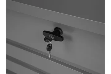 Dynlåda 132 x 62 cm grå CEBROSA - Grå - Products - Utemöbler & utemiljö - Utomhusförvaring - Dynförvaring - Dynbox & dynlåda