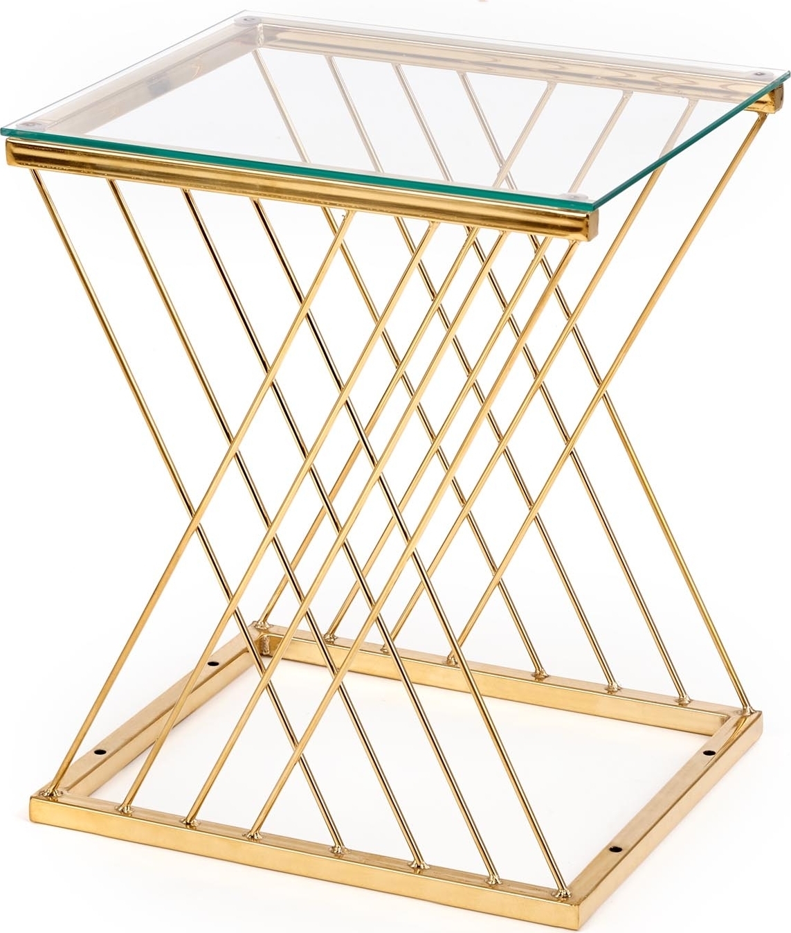 Mosel Couchtisch 45 x 39 cm - Gold