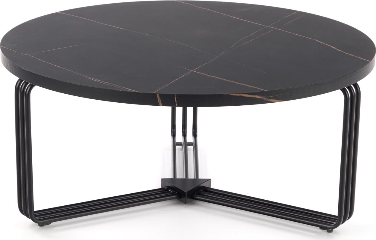 Tisvilde Couchtisch Ø80 cm - Schwarz Tisvilde Couchtisch Ø80 cm - Schwarz