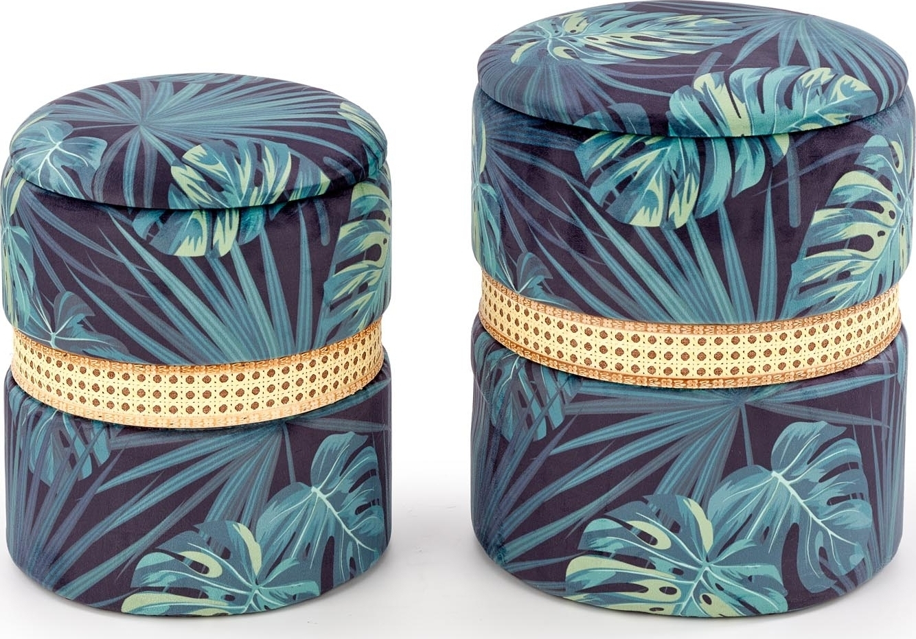 Kinshasa Hocker - Blau