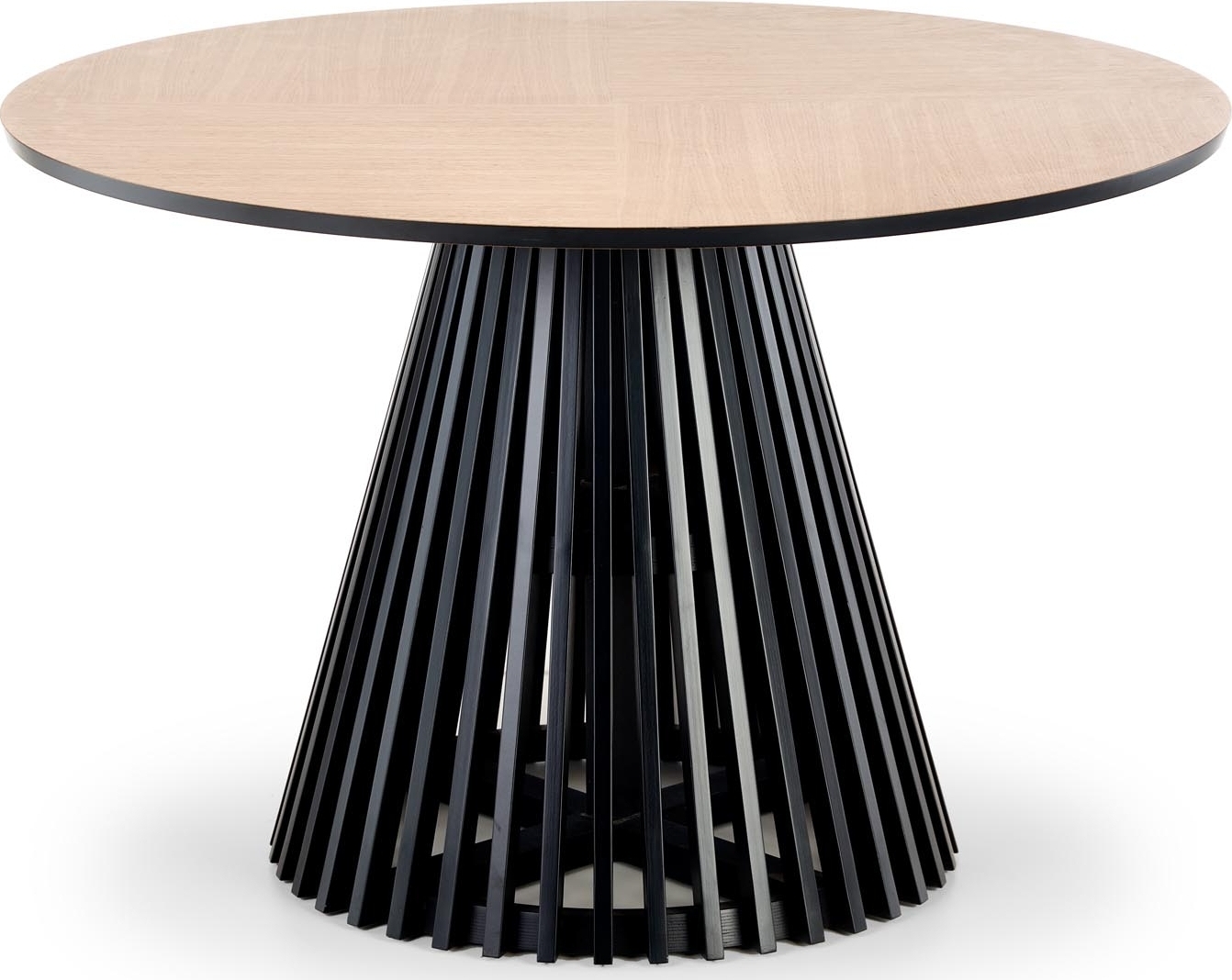 Issey Esstisch �120 cm - Eiche/schwarz