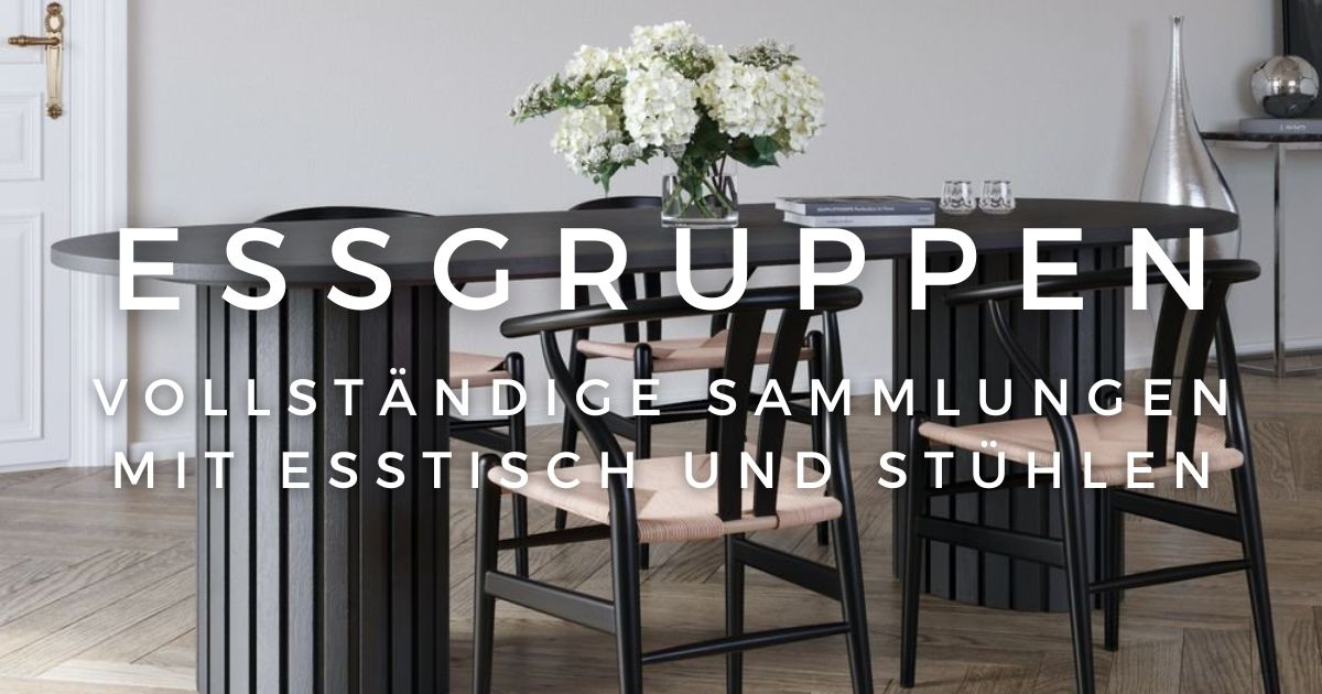 Essgruppen - Vollst�ndige Sammlungen mit Esstisch und St�hlen