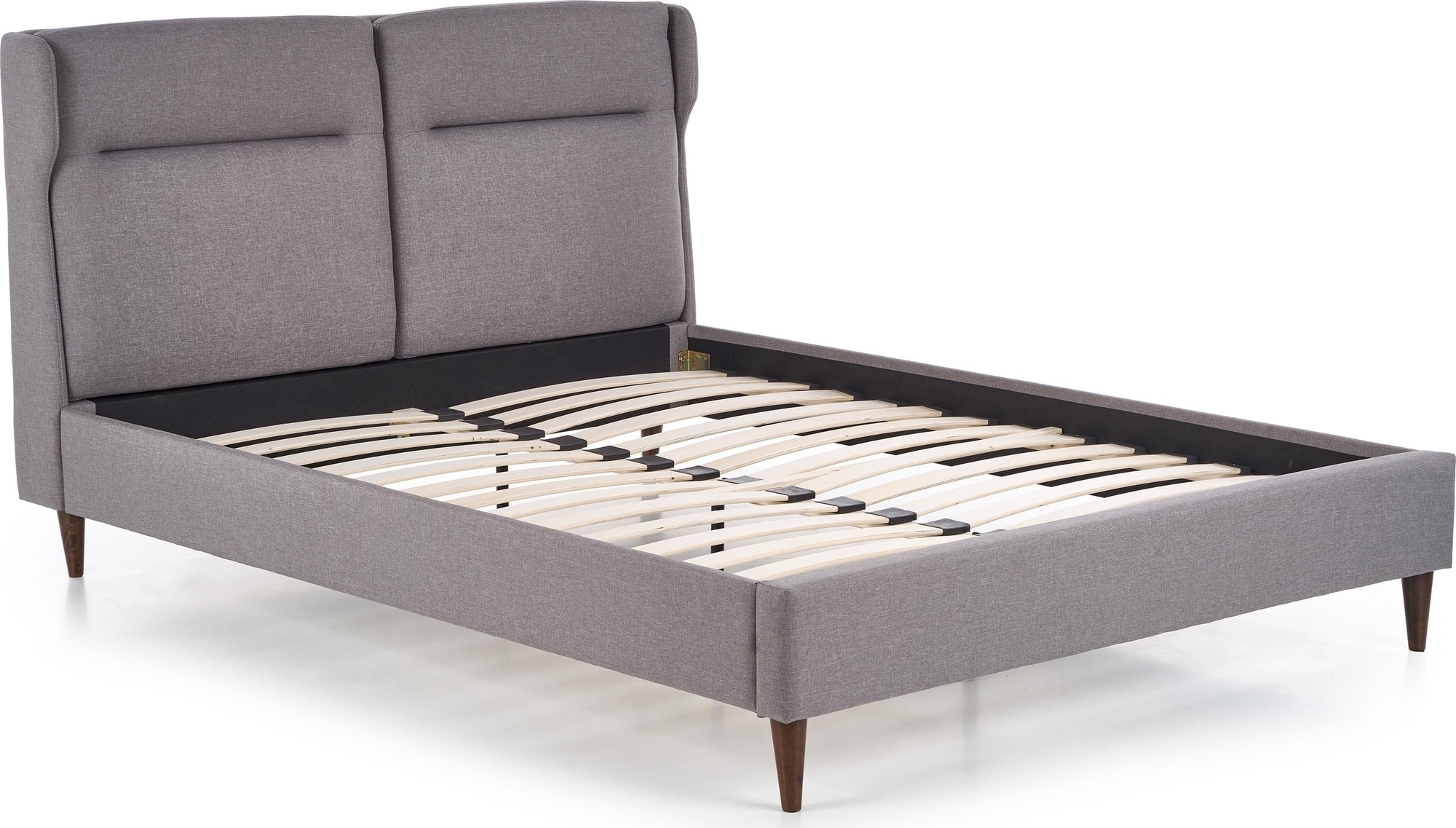 Santino grauer Bettrahmen 160x200 cm