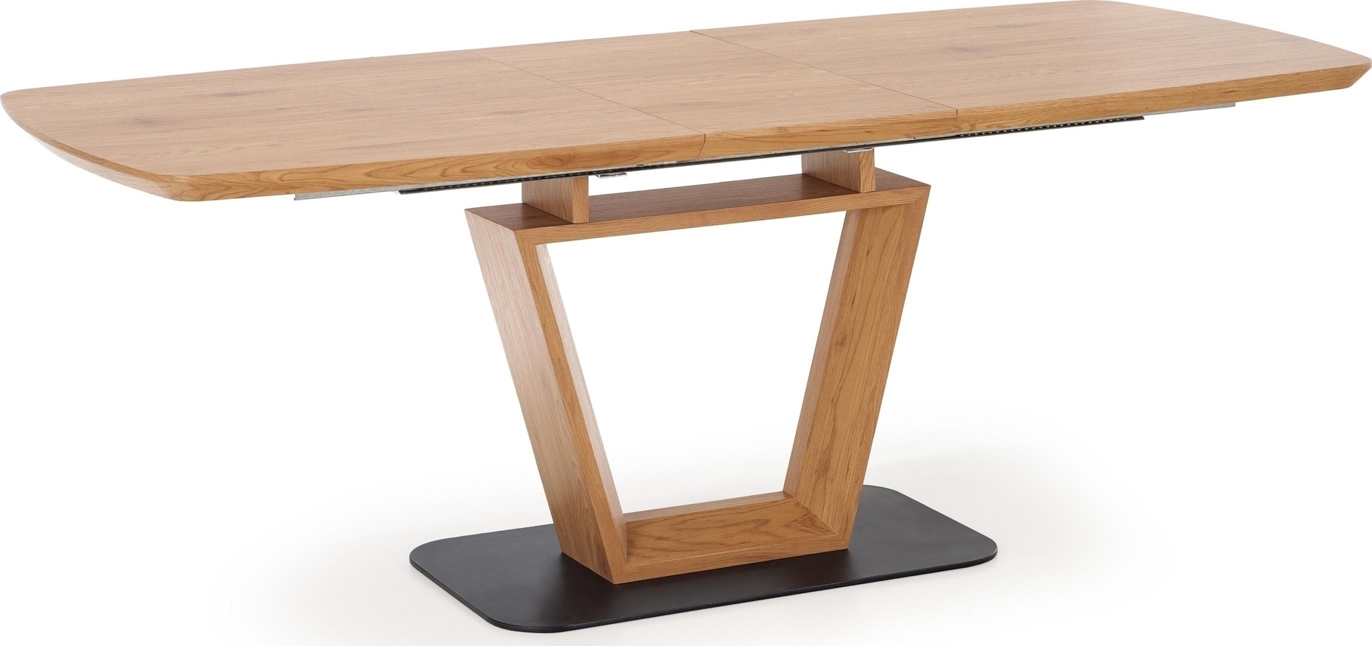 Hemming Esstisch 160-220cm - schwarz/Eiche