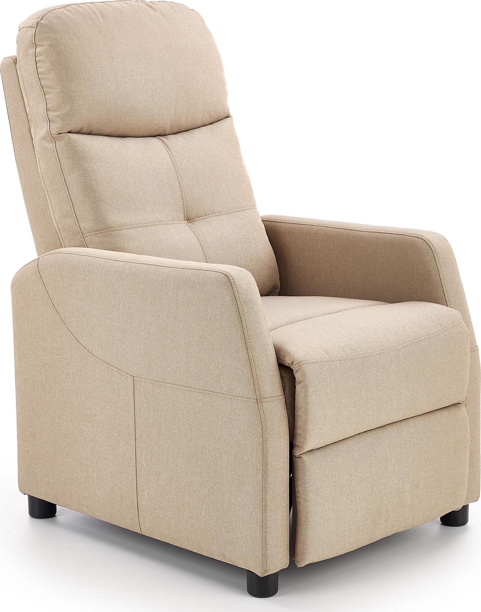 Gunvor Liegesessel aus beigem Stoff