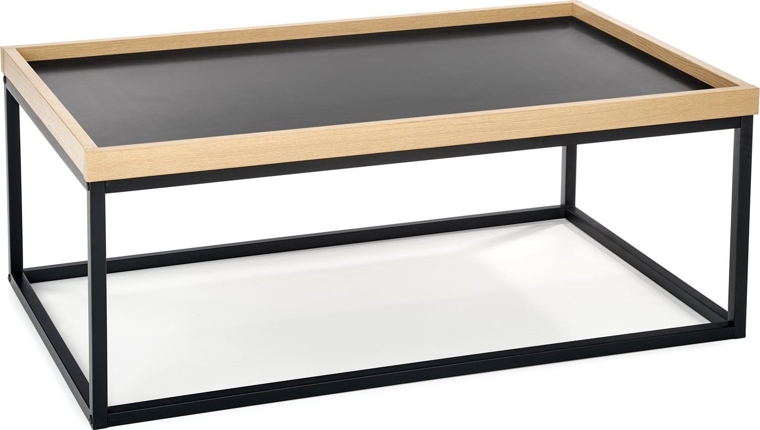 Vespa Couchtisch 100 x 60 cm - Beige/Schwarz Vespa Couchtisch 100 x 60 cm - Beige/Schwarz