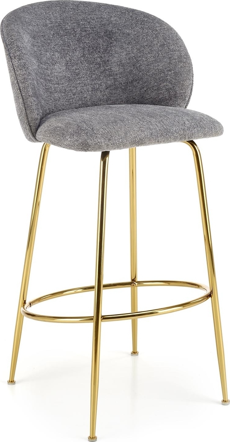 Pelican Barhocker 116 - Grau/Gold Pelican Barhocker 116 - Grau/Gold