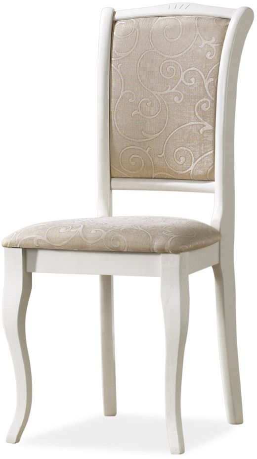 Esszimmerstuhl Ecru - Wei�/Cremewei�