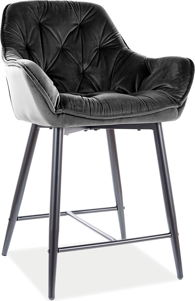 Kirschschwarzer Barhocker