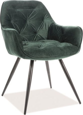 Cherry Esszimmerstuhl - Gr�ner Samt