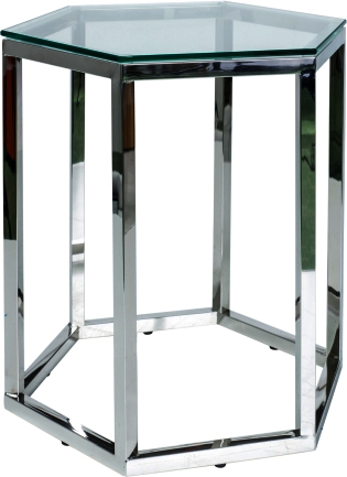 Couchtisch Conti 48 x 42 cm - Chrom