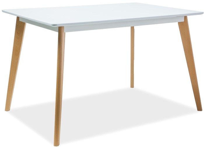 Declan Esstisch 120 cm - Wei�