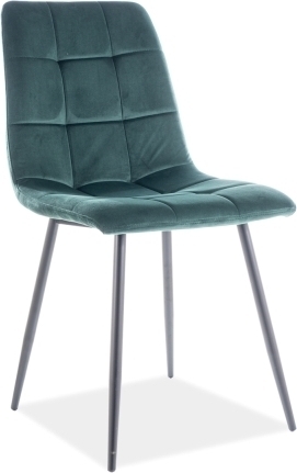 Milamat Stuhl - Gr�ner Samt