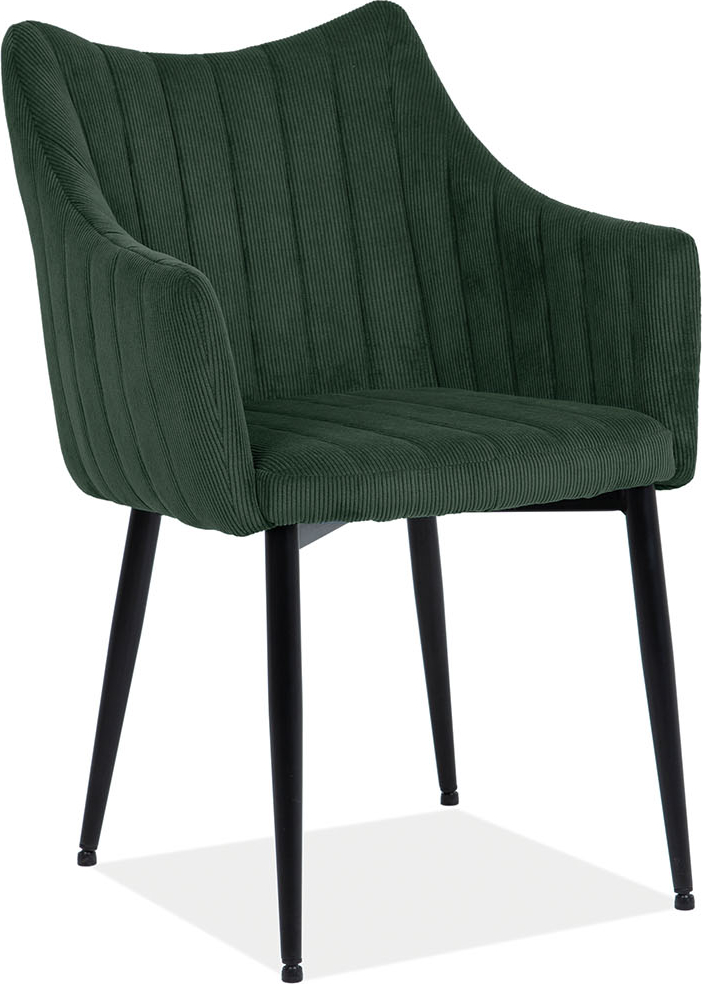 Monto Esszimmerstuhl - Gr�ner Kordsamt