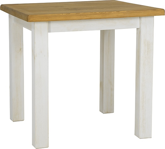 Vimle Esstisch 80 cm - Braun/Wei�