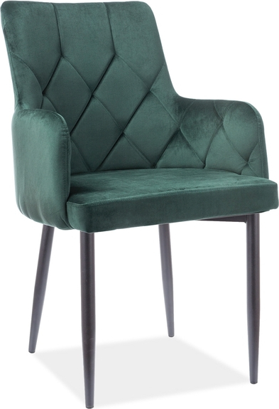 Jazmyn Esszimmerstuhl - Grüner Samt Jazmyn Esszimmerstuhl - Grüner Samt