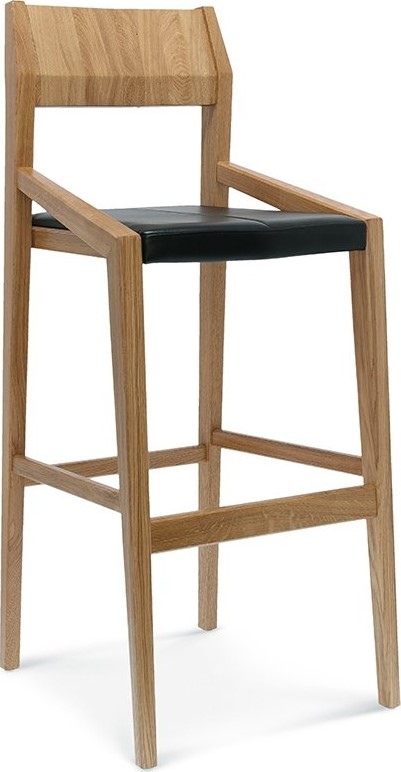 Arcos Barhocker - Optionale Farbe des Gestells und der Polsterung Arcos Barhocker - Optionale Farbe des Gestells und der Polsterung