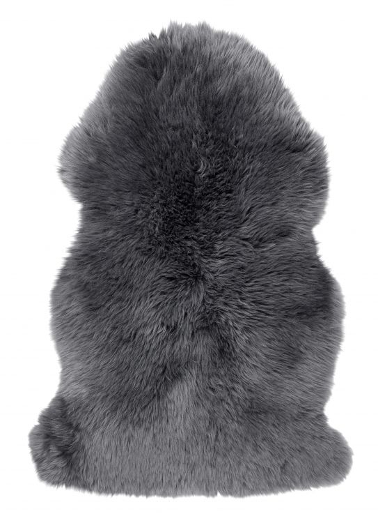 Sanft langhaariges Schaffell in Anthrazit Sanft langhaariges Schaffell in Anthrazit