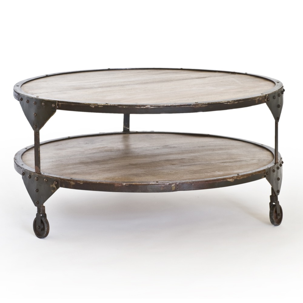 Bombay runder Couchtisch �90 cm - Vintage + M�belf��e