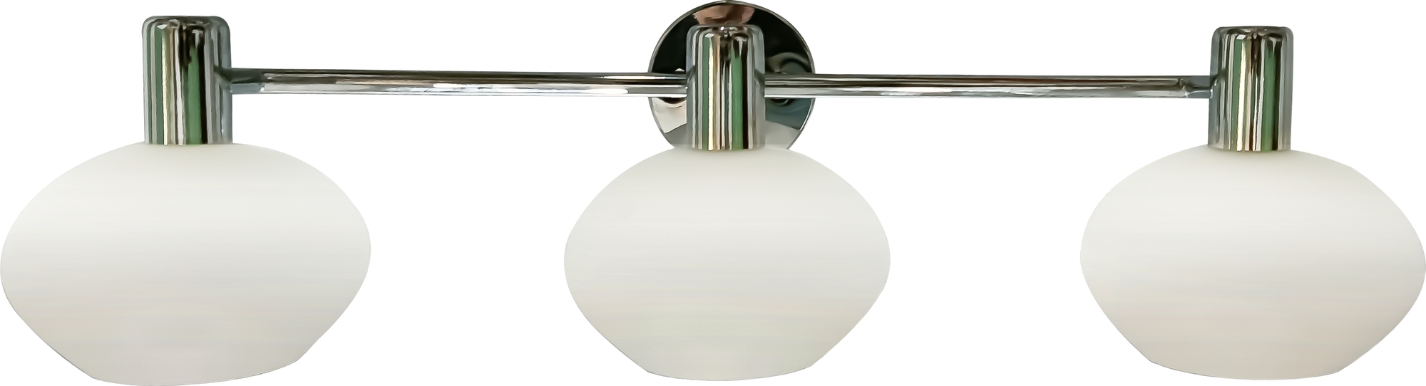 Elba Wandleuchte - Chrom/Opalwei�