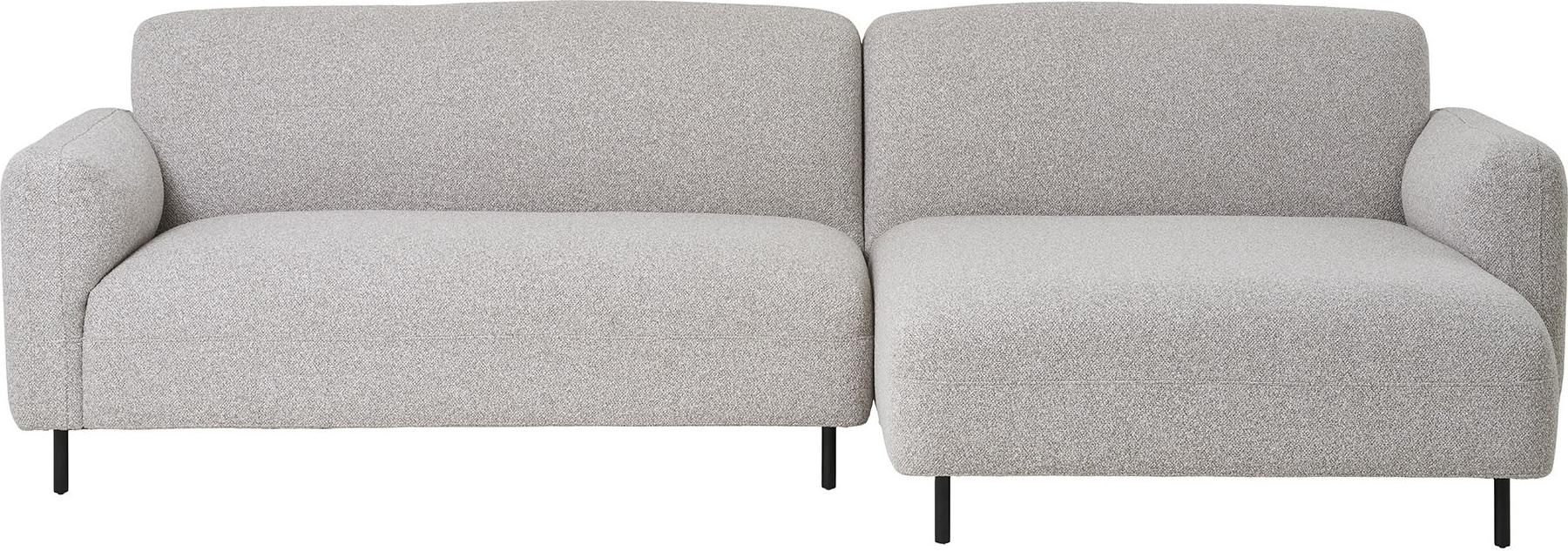 Salvador Diwansofa rechts - Hellgrau