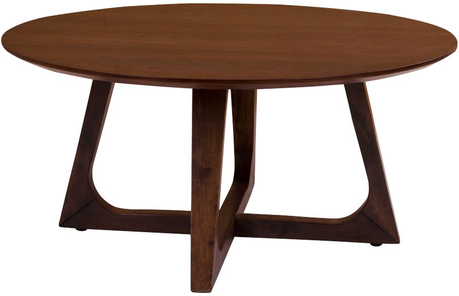 Hellerup Couchtisch 75 x 75 cm - Nussbaum